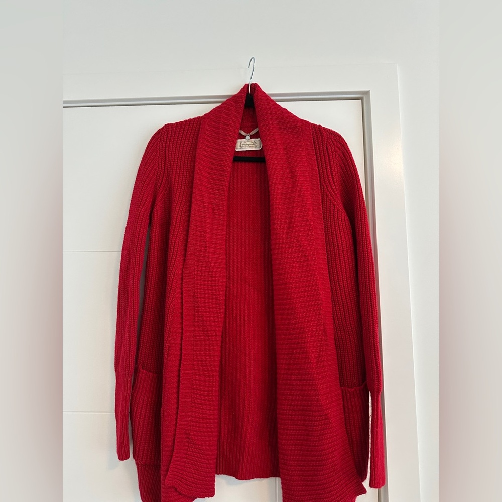 Red Cardigan